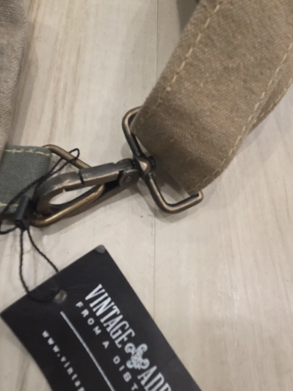 Vintage Addiction Messenger Crossbody Peace Bag